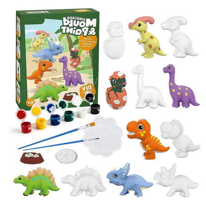 Kids Arts and Crafts Kit – DIY Dinosaur & Space Painting Projects