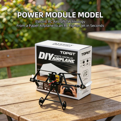 Remote Control Paper Airplane Kit with Electric Power