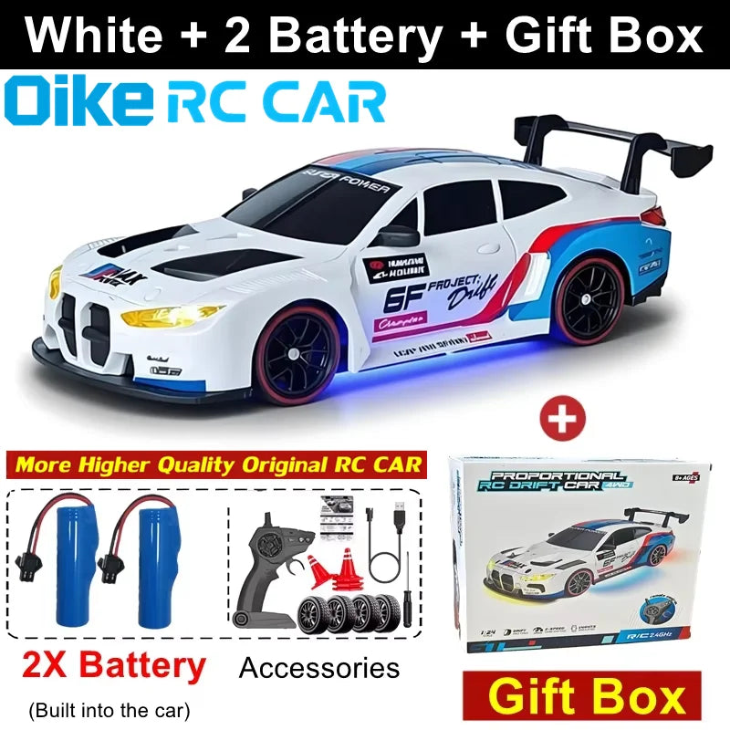 RC Drift Car – 1:24 4WD Remote Control Racing Car