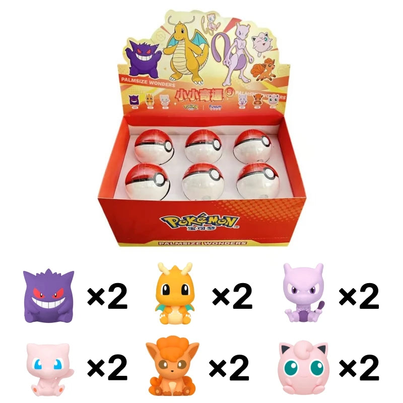 Mini Anime Figure Set – PVC Collectible Models for Display & Gifting