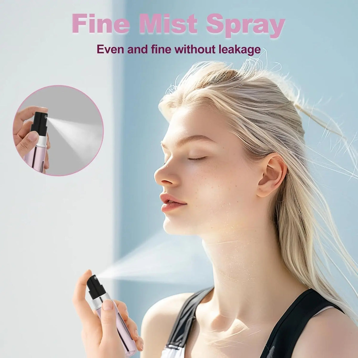 Travel Perfume Atomizer – 5Pcs 5ml Refillable Spray Bottles