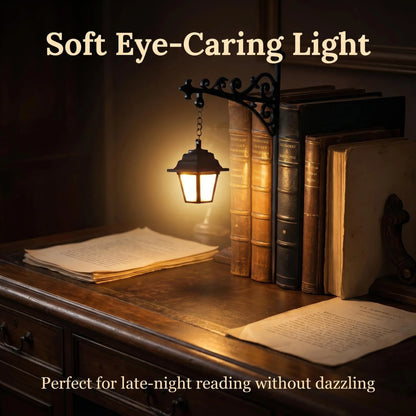 Halloween Retro Bookshelf Reading Lamp – Gothic LED Night Light