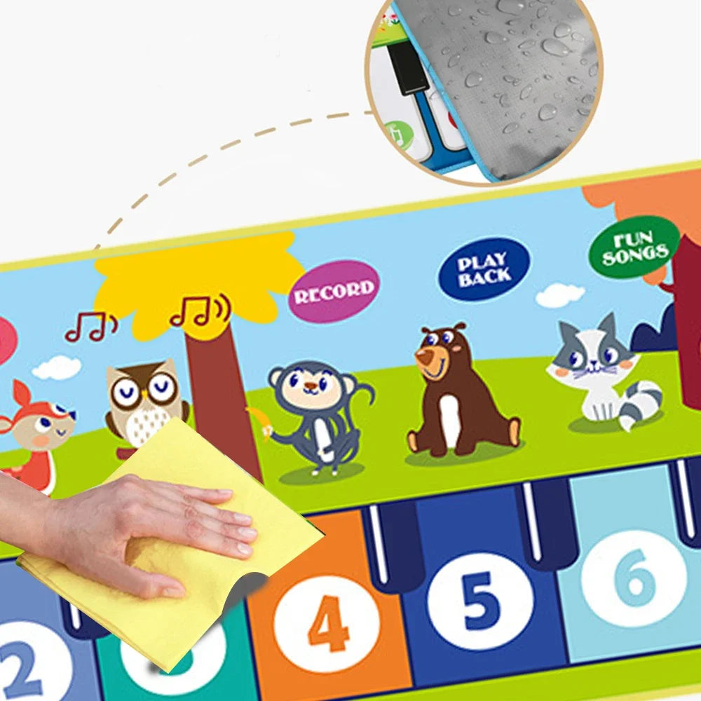 Piano Mat for Kids – Musical Keyboard Dance Floor Mat 80×30cm