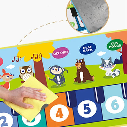 Piano Mat for Kids – Musical Keyboard Dance Floor Mat 80×30cm