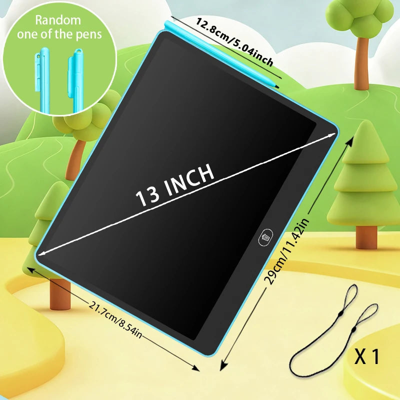 LCD Writing Tablet for Kids – 11/13/16 Inch Drawing Board