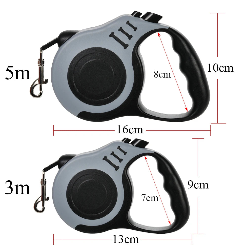 Retractable Dog Leash – Automatic Nylon Lead for Small Dogs
