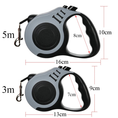 Retractable Dog Leash – Automatic Nylon Lead for Small Dogs