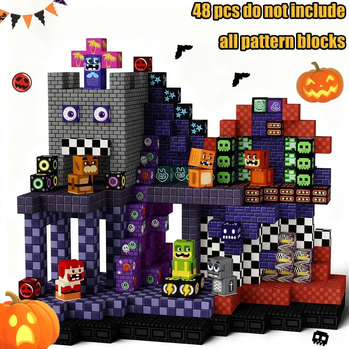 Magnetic Building Blocks Cube Set for Creative STEM Play