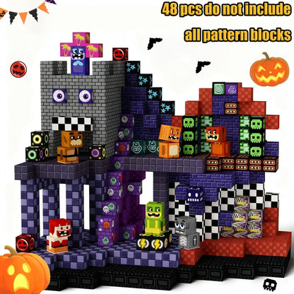 Magnetic Building Blocks Cube Set for Creative STEM Play