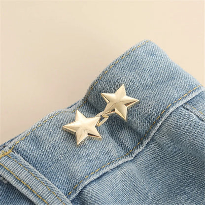 Jeans Waist Adjuster Metal Button Extender Pants Tightener 30mm
