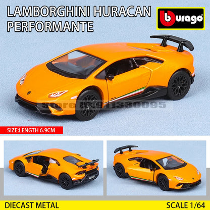 1:64 Diecast Car Model – Metal Scale Collectible for Display