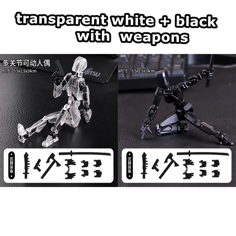 Multi-Jointed Robot Action Figure – Movable Poseable Model