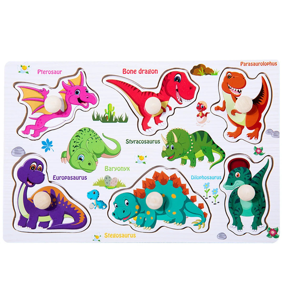 Wooden Animal Jigsaw Puzzle for Kids – Educational Puzzle Toy