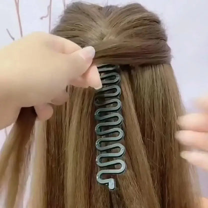 Hot SellingHair Braiding Tool for Women Easy Bun & Braid Styling