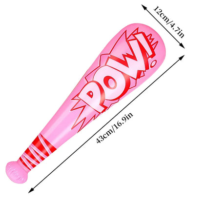 4pcs Colorful Paw Inflatable Baseball Toy Inflatable Suitable For Summer Pool Baseball Theme Birthday Party Gifts