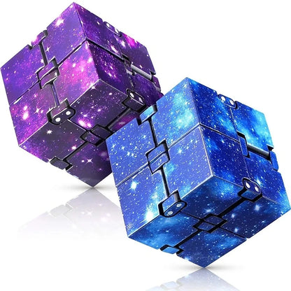 Infinity Cube Fidget Toy – Flip Puzzle Fingertip Game