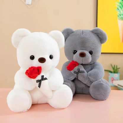 Rose Bear Plush
