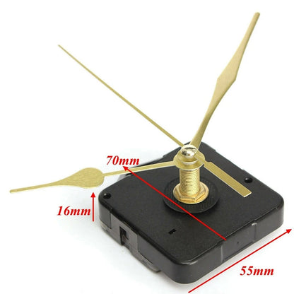 Silent Quartz Clock Movement Kit – 10 Sets for DIY Repair
