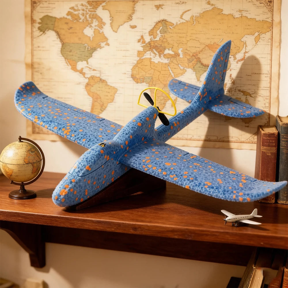 GB Hand Launch Foam Glider Airplane for Outdoor Flying