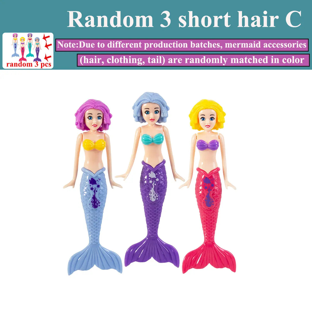 Mermaid Water Toys