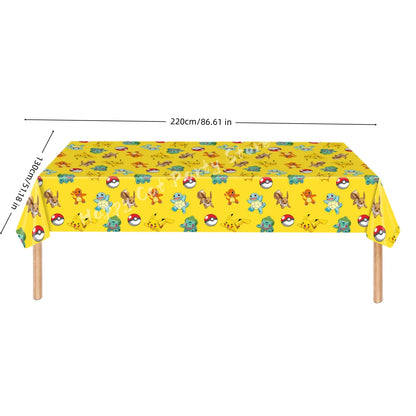 Cartoon Birthday Party Supplies – Tableware & Decorations Set