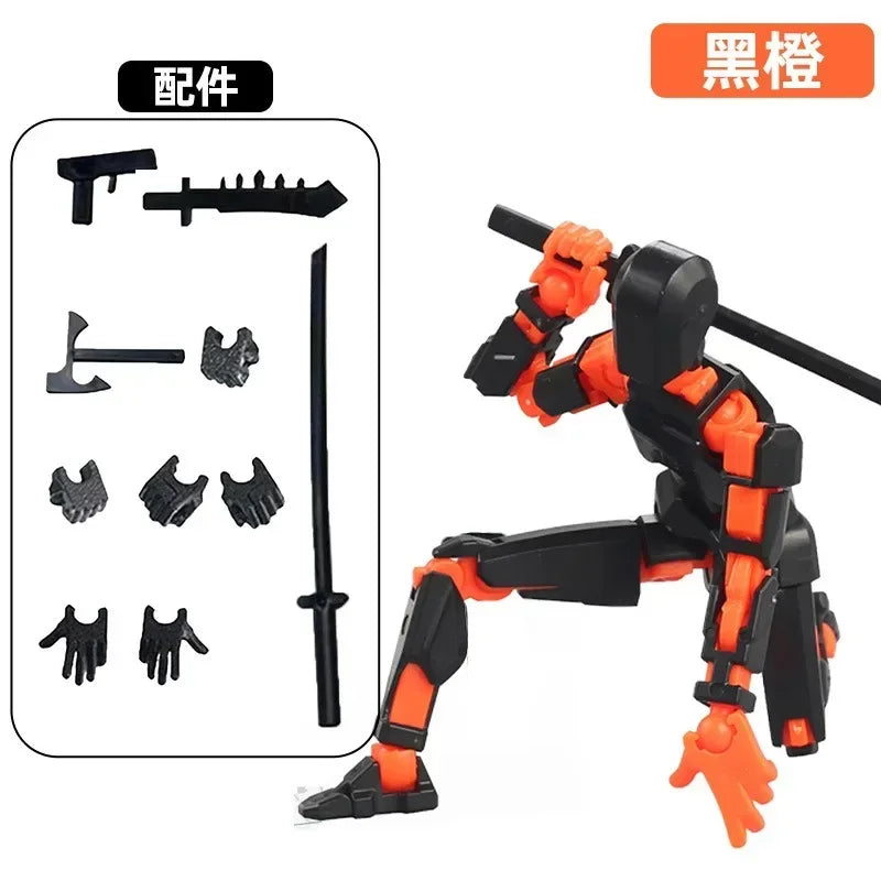 Multi-Jointed Robot Action Figure – Movable Poseable Model