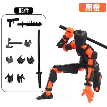 Multi-Jointed Robot Action Figure – Movable Poseable Model