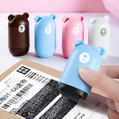 Privacy Stamp Roller, Confidential Data Protection Security Stamp