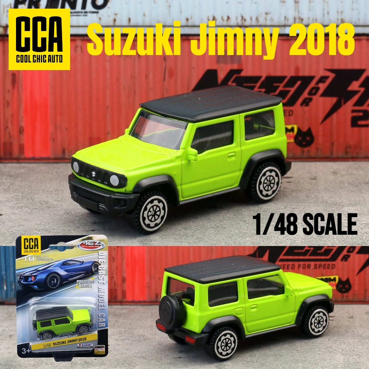 1/64 Diecast Car Model – Detailed Collectible for Display