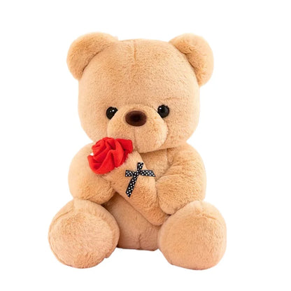 Rose Bear Plush