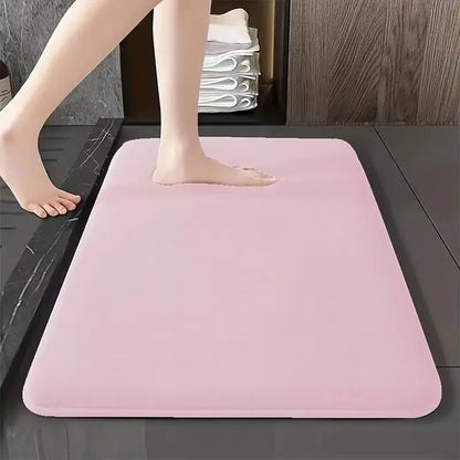 Non Slip Bathroom Mat – Absorbent Quick Drying Floor Mat