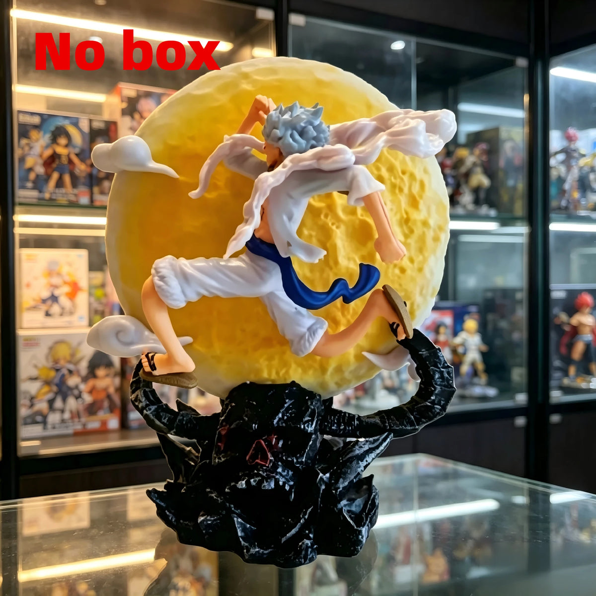 12cm Anime Figure – PVC Light Up Moon Base Collectible