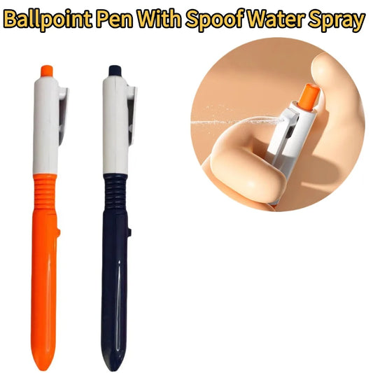 Water Gun Pen – Retractable Spray Prank Novelty Pen