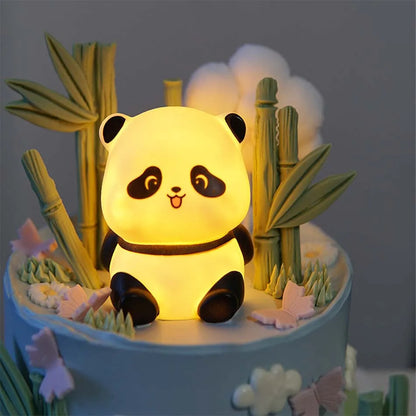 Panda LED Night Light Cute Bedside Lamp for Home Decor