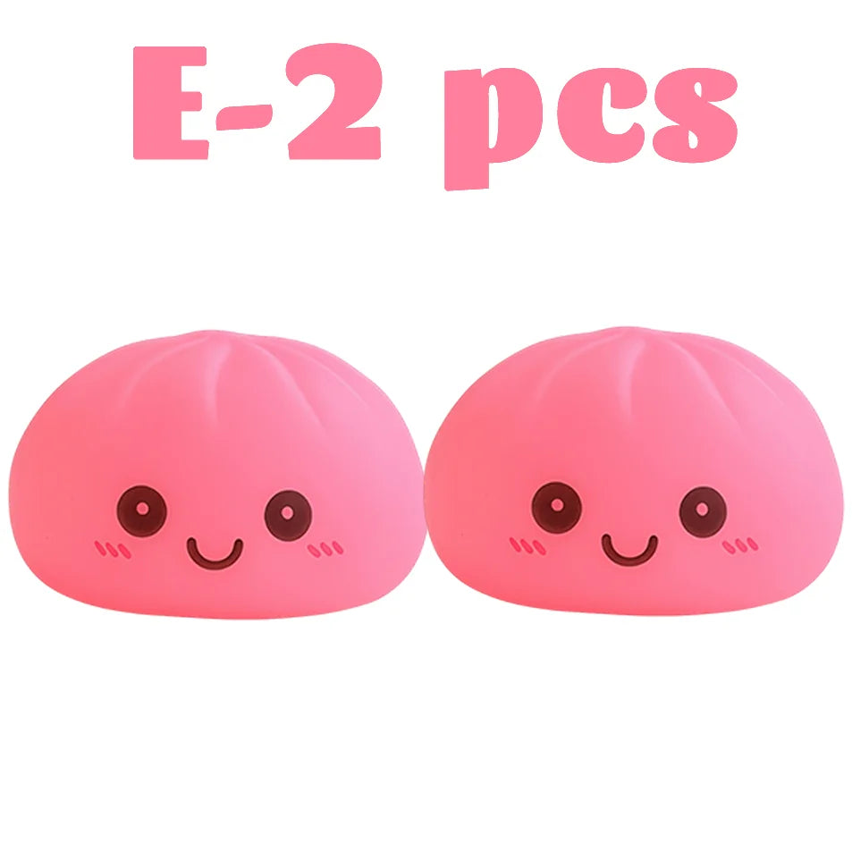 Dumpling Night Light LED Desktop Lamp Cute Glowing Décor