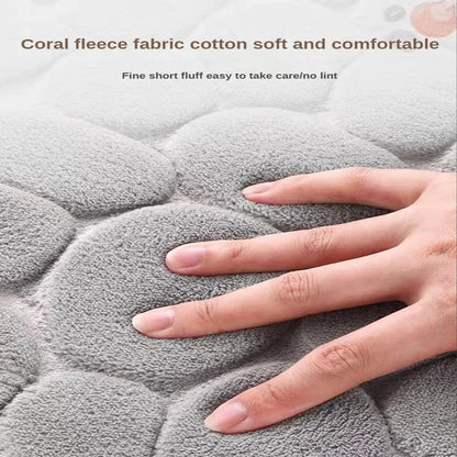 Non Slip Bathroom Mat – Absorbent Quick Drying Bath Floor Mat