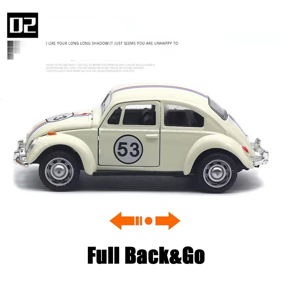 1:32 Diecast Car Model – Metal Pull Back Racing Collectible