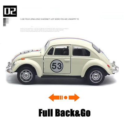 1:32 Diecast Car Model – Metal Pull Back Racing Collectible