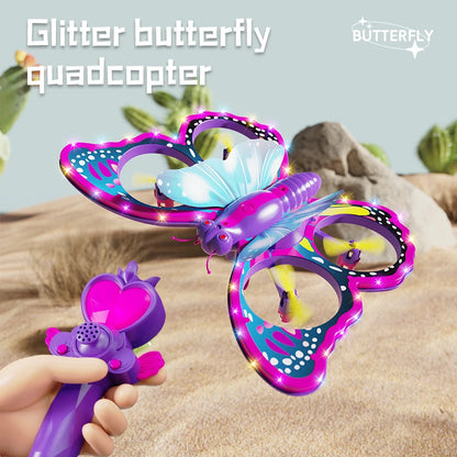 Glitter Butterfly Remote Control Drone with Gravity Sensing