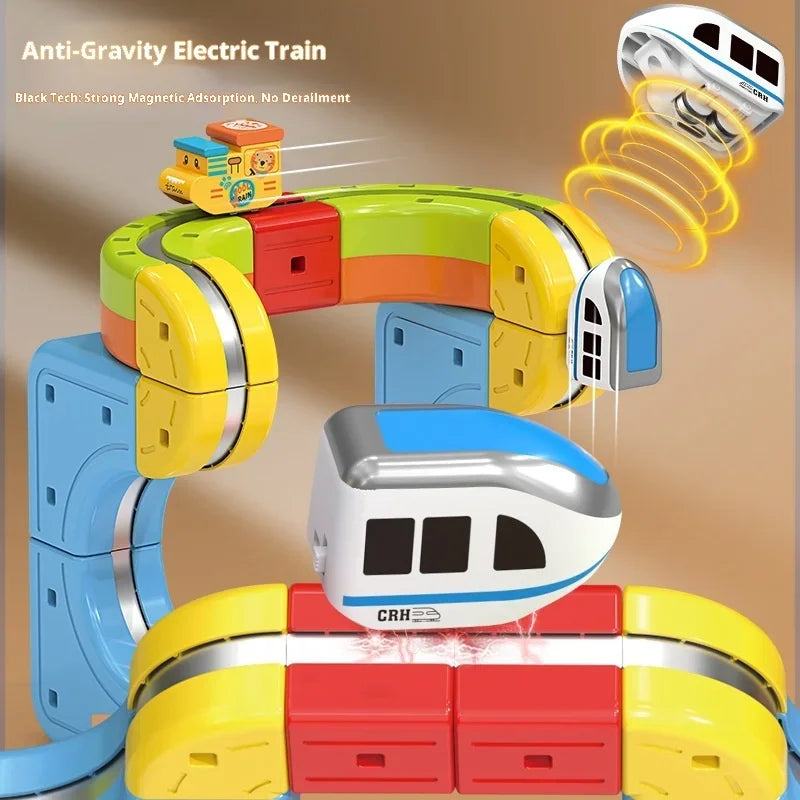 Magnetic Track Train Toy – Anti-Gravity Railway Model