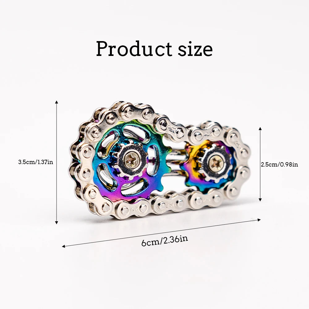 Metal Fidget Spinner – Gyro Fingertip EDC Spinner Toy