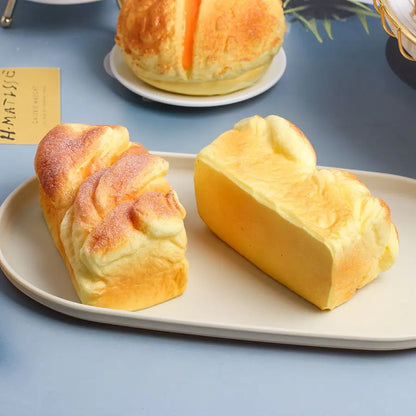 Slow Rise Squishy Toy – 12cm Bread Model Squeeze Fidget