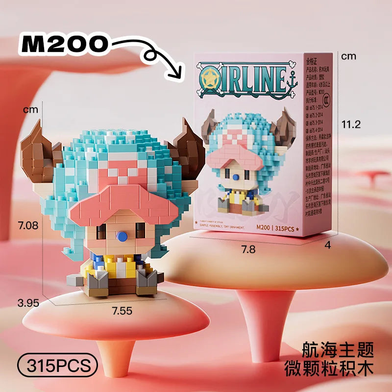 Mini Brick Assembly Model – 3D Building Block Figure
