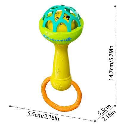 Baby Rattle Toy Sensory Grasping Spinning Educational Toy