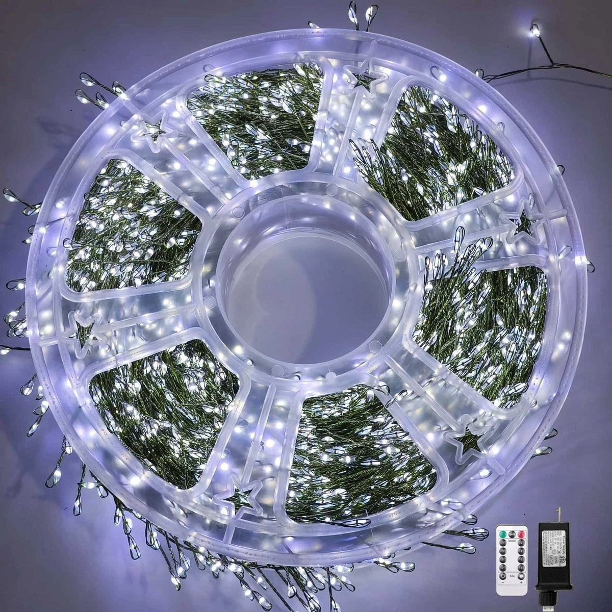 LED Firecracker String Lights with Remote Control