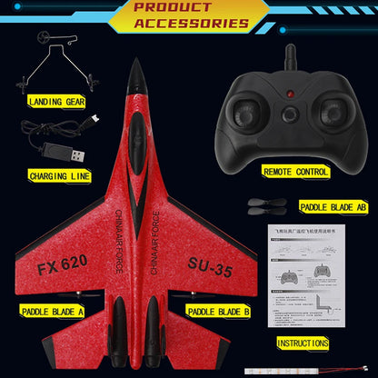 RC Foam Aircraft – 2.4GHz Remote Control Glider Plane