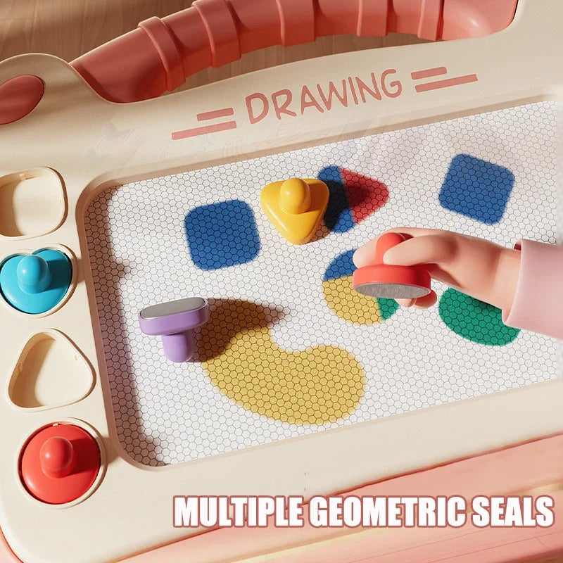 Magnetic Drawing Board – Kids Writing & Montessori Doodle Toy