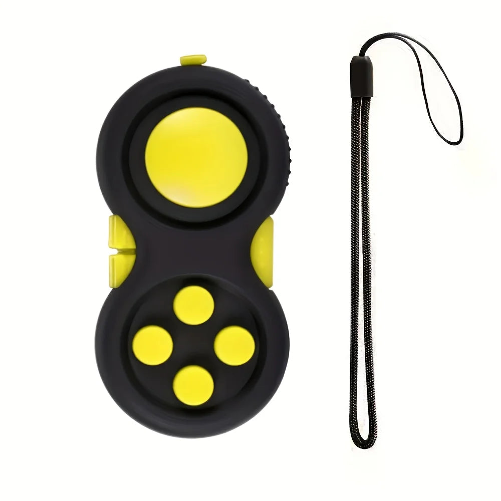 Fidget Pad with 8 Functions Sensory Fidget Controller Toy