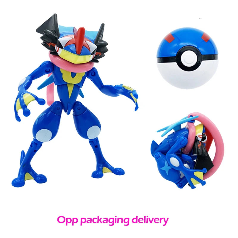 Transforming Anime Toy Ball – PVC Deformable Figure for Play & Display