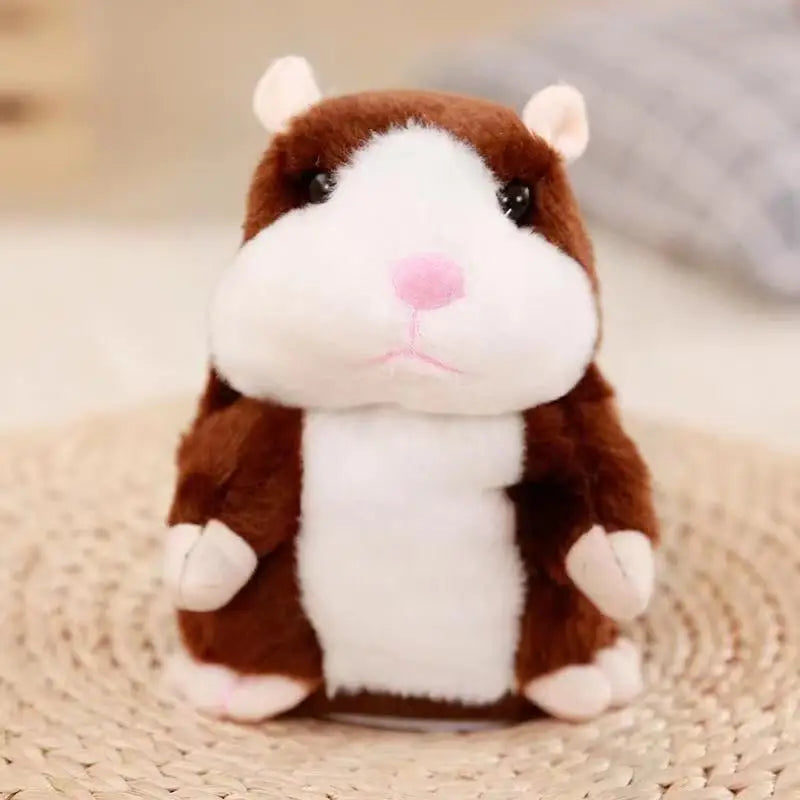 Talking Hamster Plush Toy – Interactive Sound Animal Doll